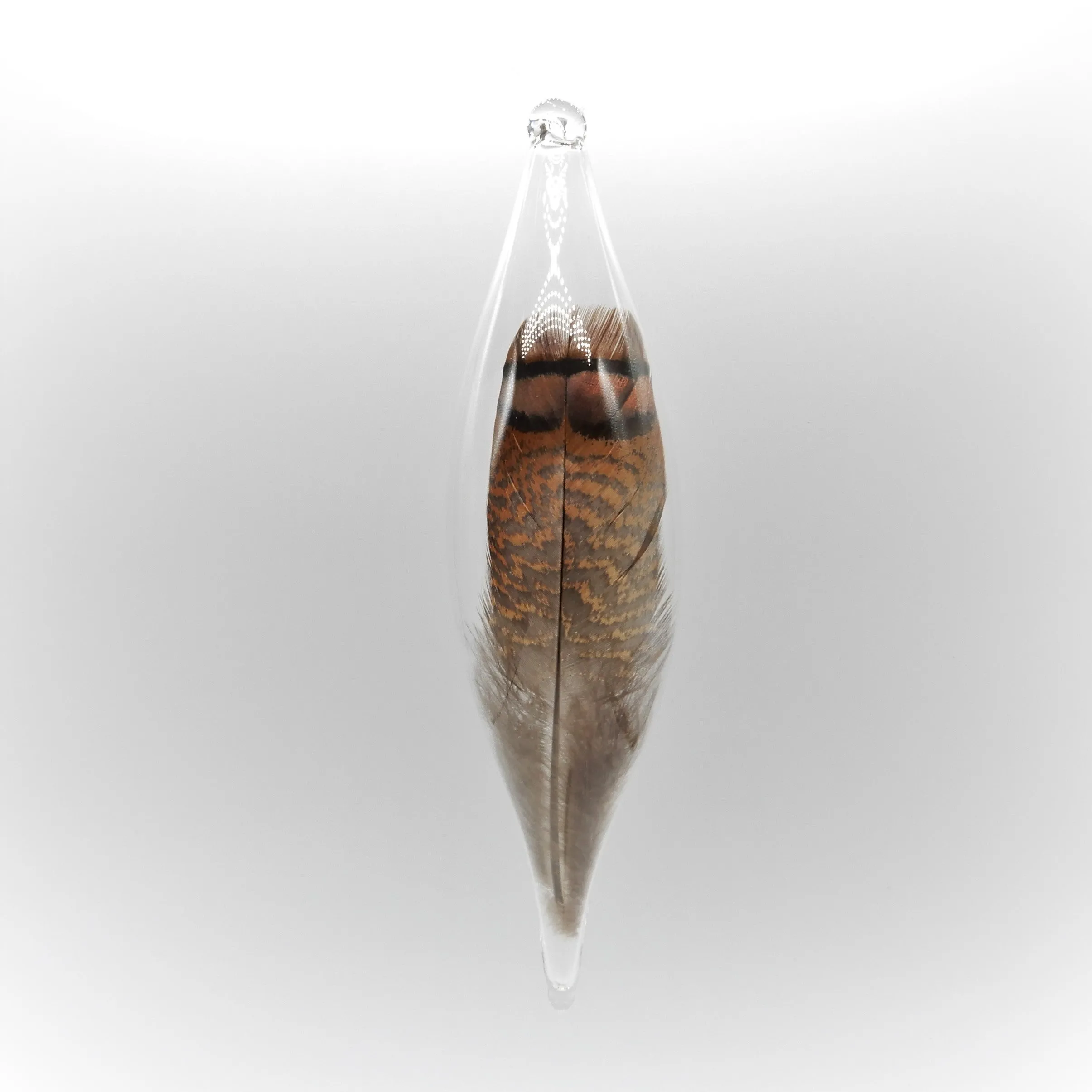 10" Feather Ornament