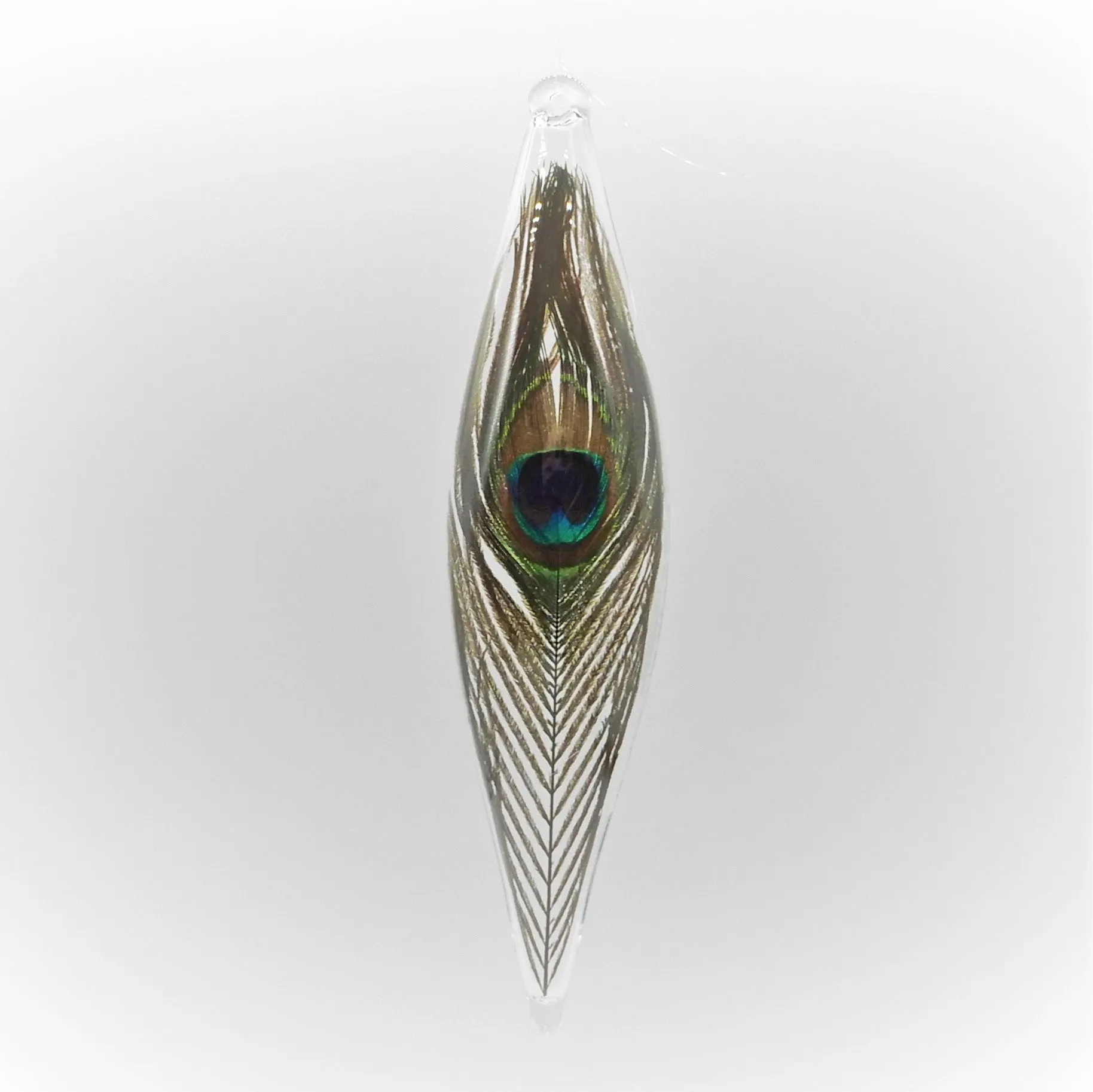 10" Feather Ornament