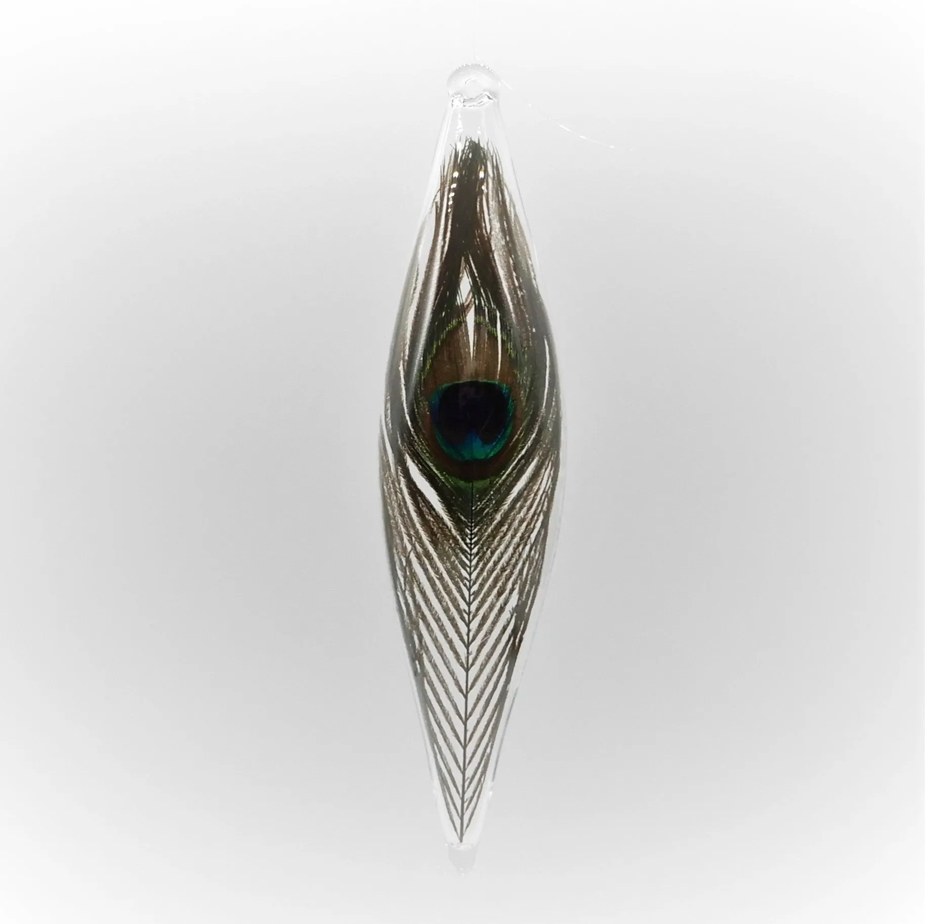 10" Feather Ornament