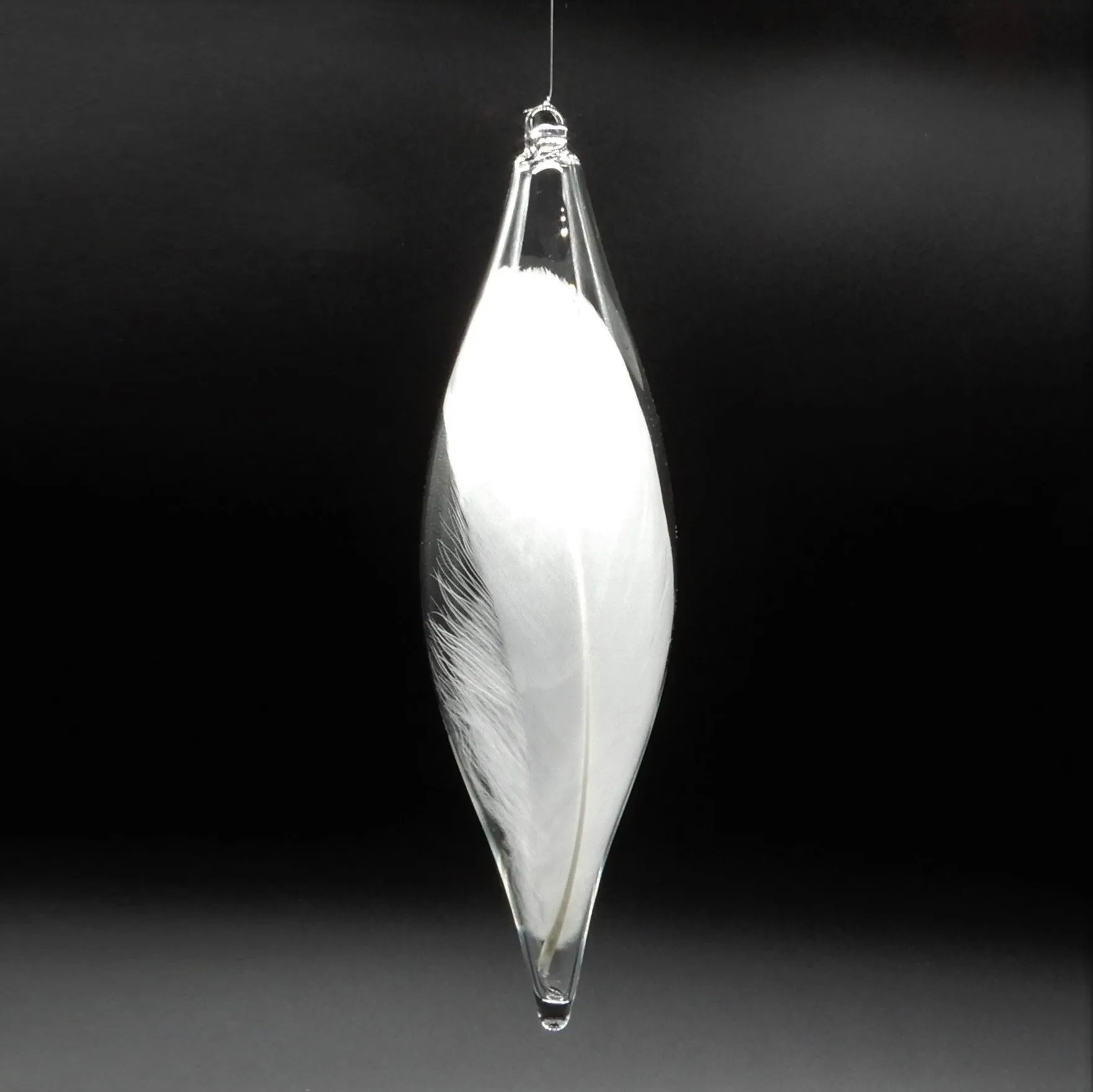 10" Feather Ornament