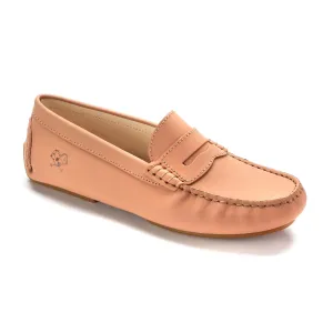 2460 - Mauve Sahara Classic Penny Moccasin for Girls