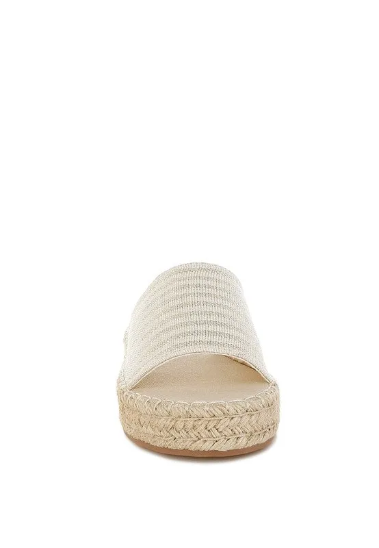 Akara Canvas Espadrille Flatforms