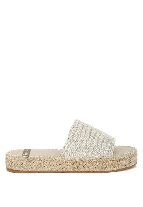 Akara Canvas Espadrille Flatforms