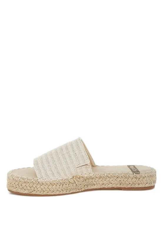 Akara Canvas Espadrille Flatforms