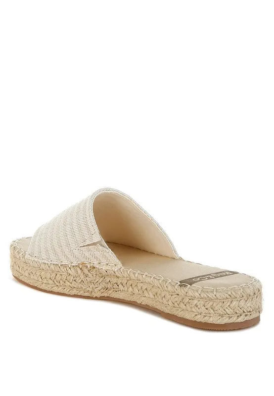 Akara Canvas Espadrille Flatforms