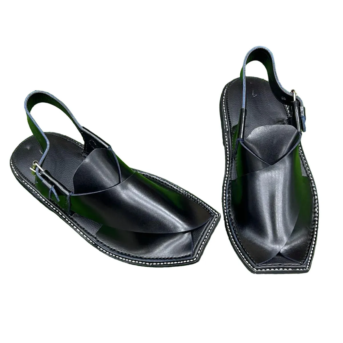 Authentic Men's Peshawari Sandals | Handcrafted Comfort Nk-031