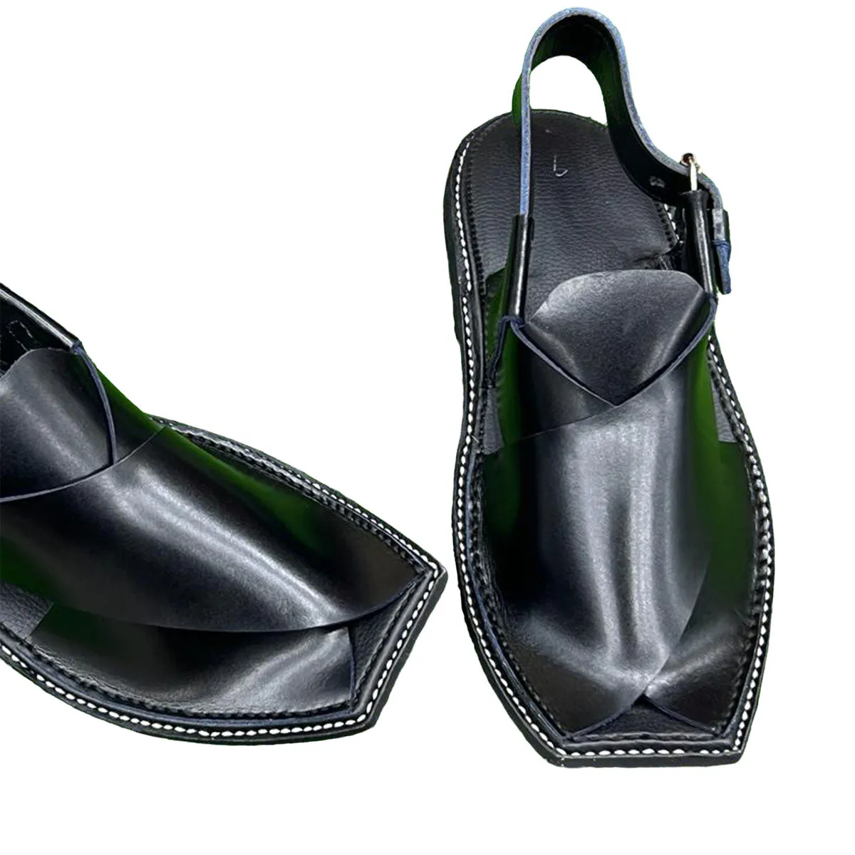 Authentic Men's Peshawari Sandals | Handcrafted Comfort Nk-031