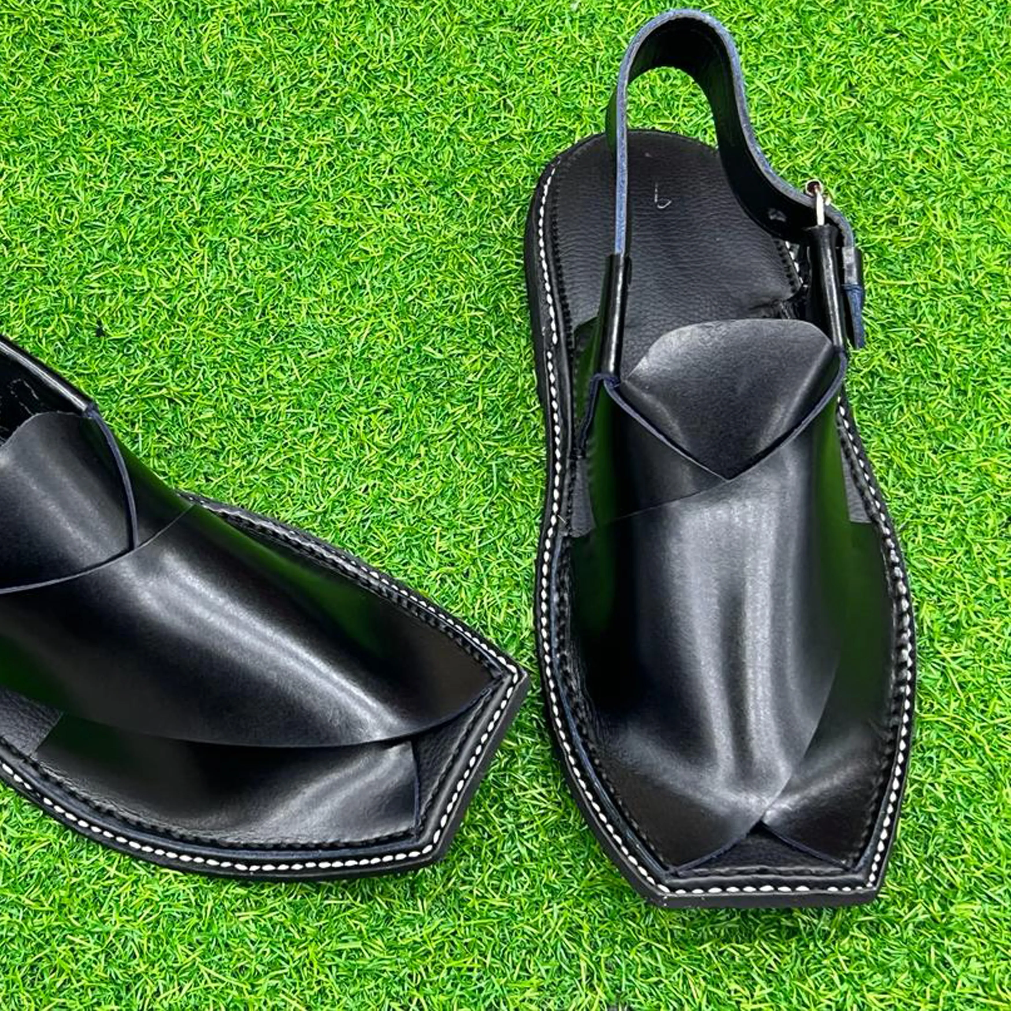 Authentic Men's Peshawari Sandals | Handcrafted Comfort Nk-031