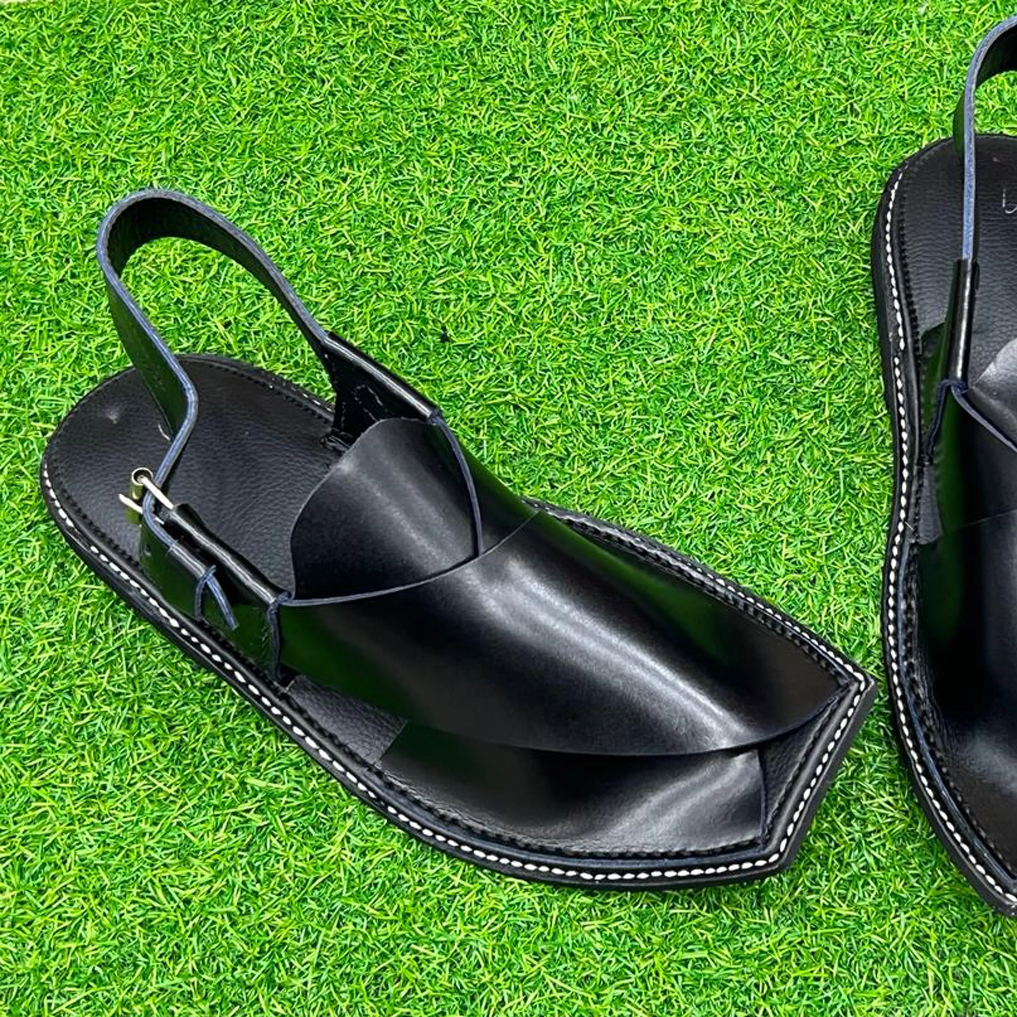 Authentic Men's Peshawari Sandals | Handcrafted Comfort Nk-031