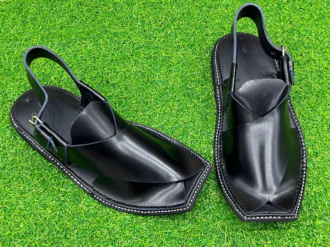 Authentic Men's Peshawari Sandals | Handcrafted Comfort Nk-031