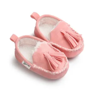Baby Pu Leather Infant Suede Boots Baby Moccasins born Princess Baby Shoes
