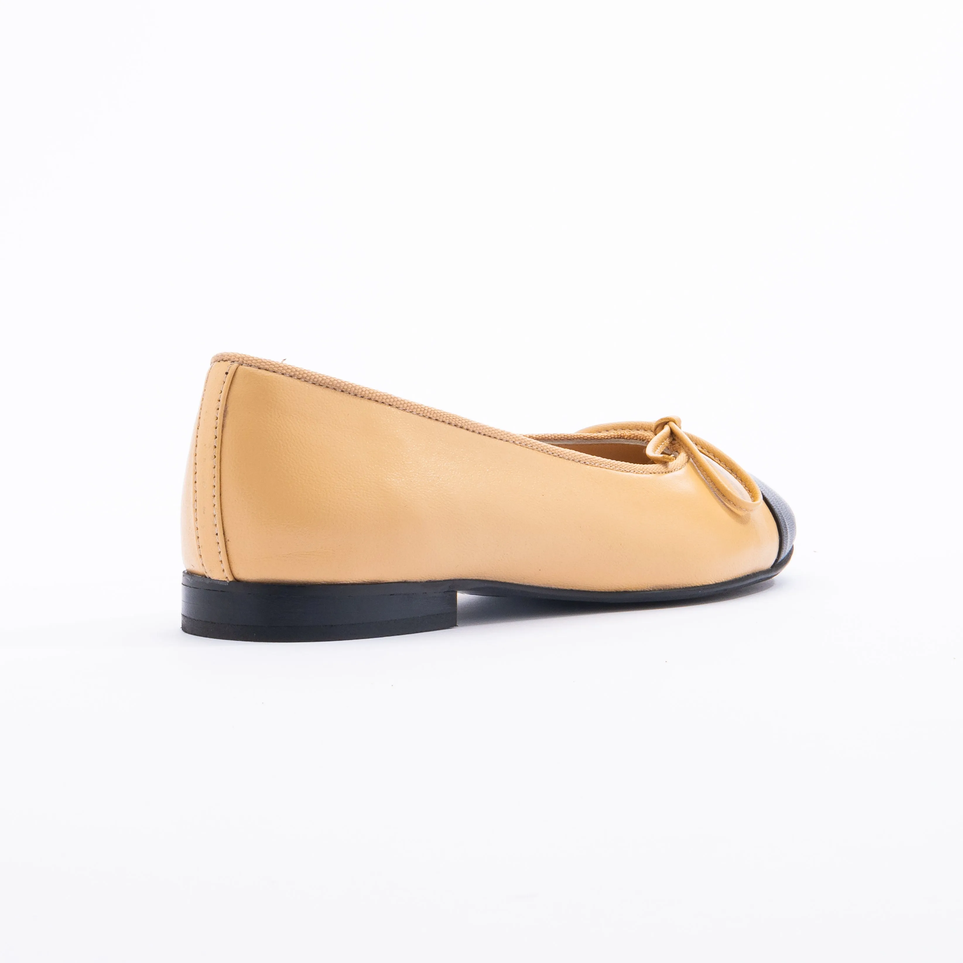 BALLERINA Bow Flats - Nude
