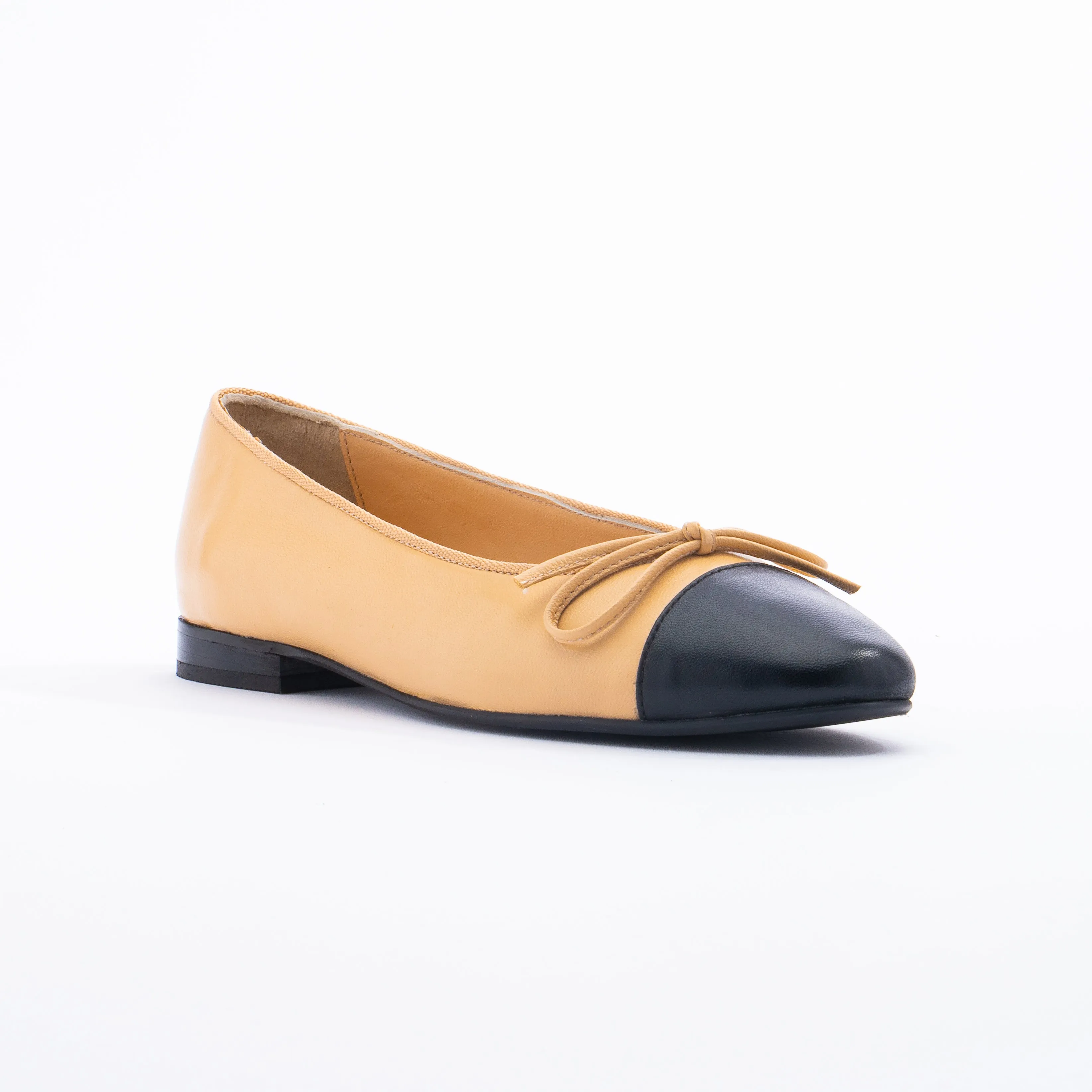 BALLERINA Bow Flats - Nude