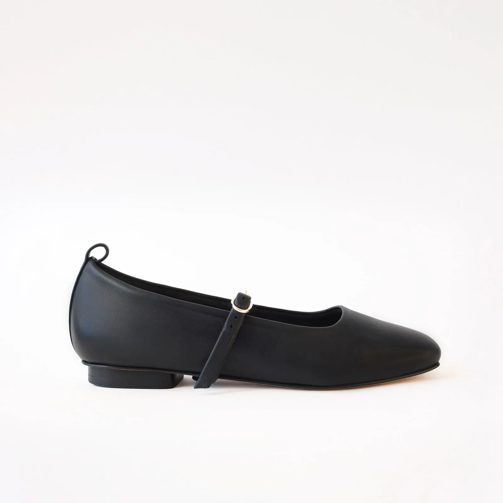 Ballet Swap Flat Black Simple Fivela Light Blue
