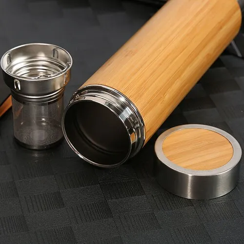 Bamboo Tumbler With Tea Infuser