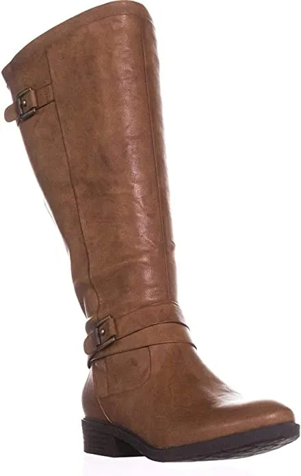BARE TRAPS YALINA2 WOMEN RIDING BOOTS (5 M WC, BROWN)