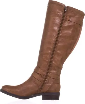 BARE TRAPS YALINA2 WOMEN RIDING BOOTS (5 M WC, BROWN)