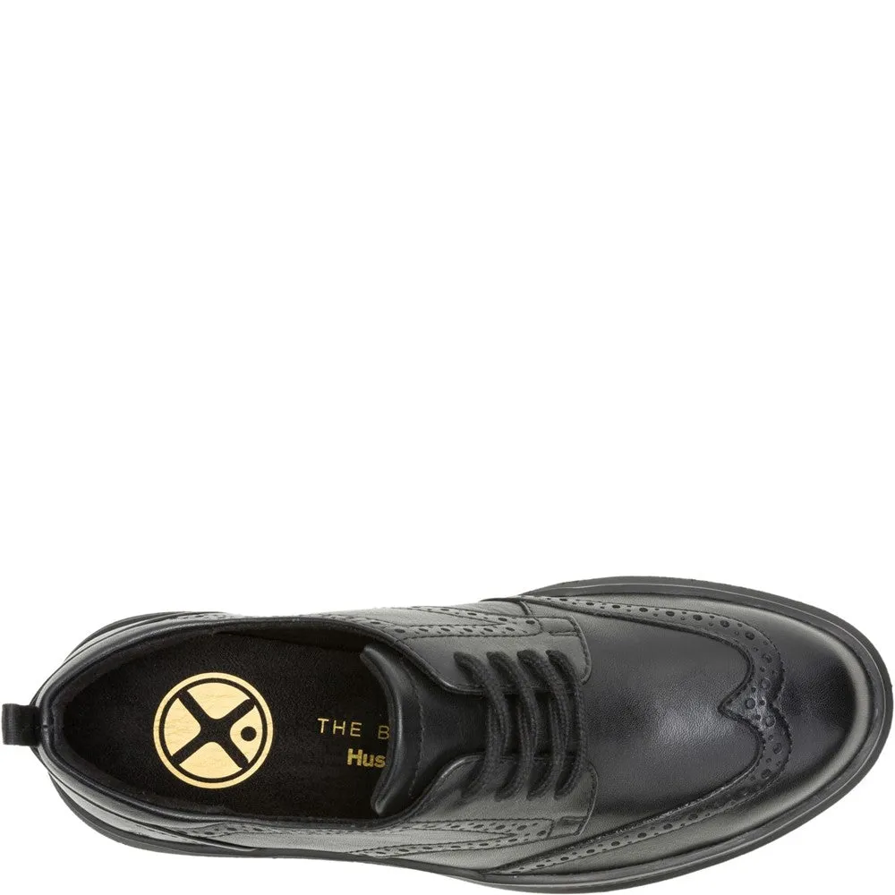 Black/Black Joy Wingtip Lace Ups