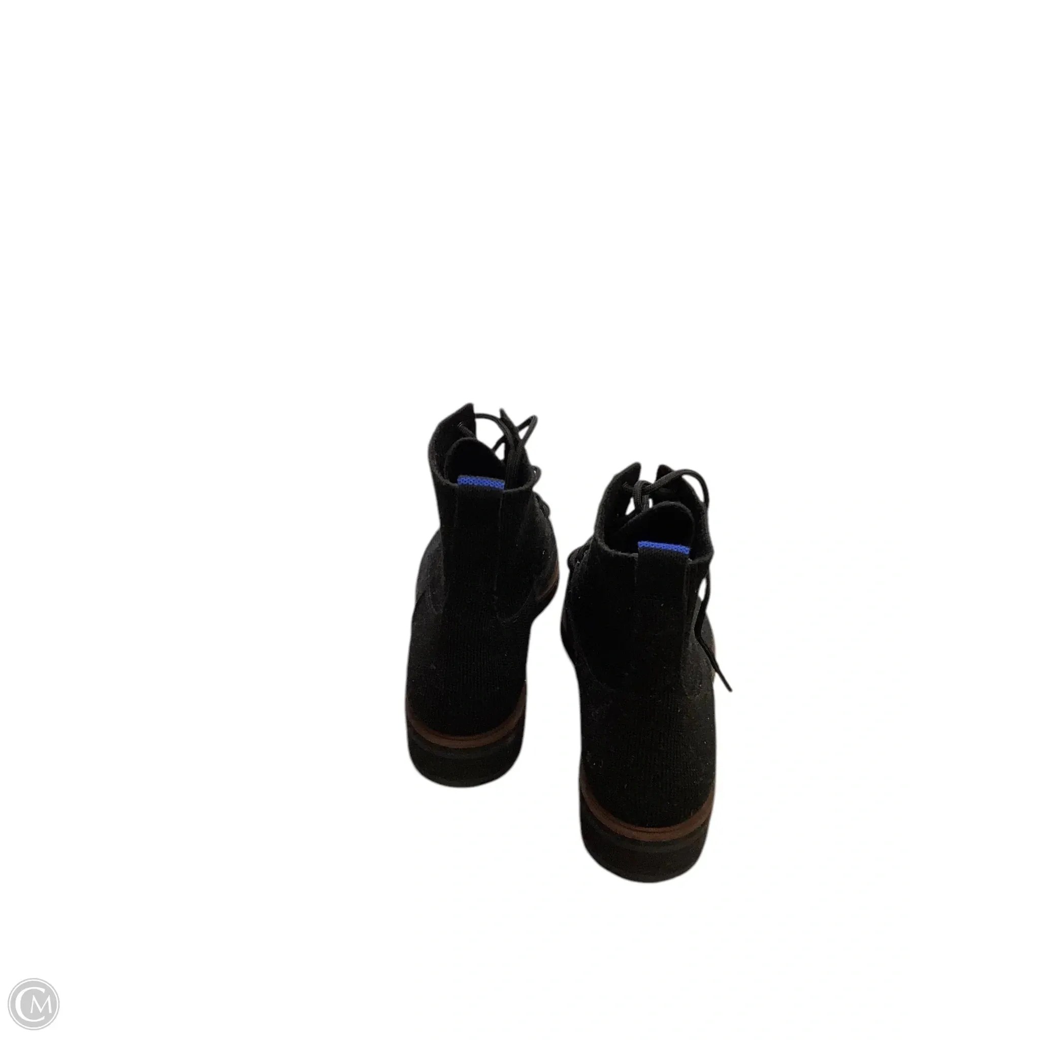 Boots Ankle Flats By Rothys In Black, Size:10
