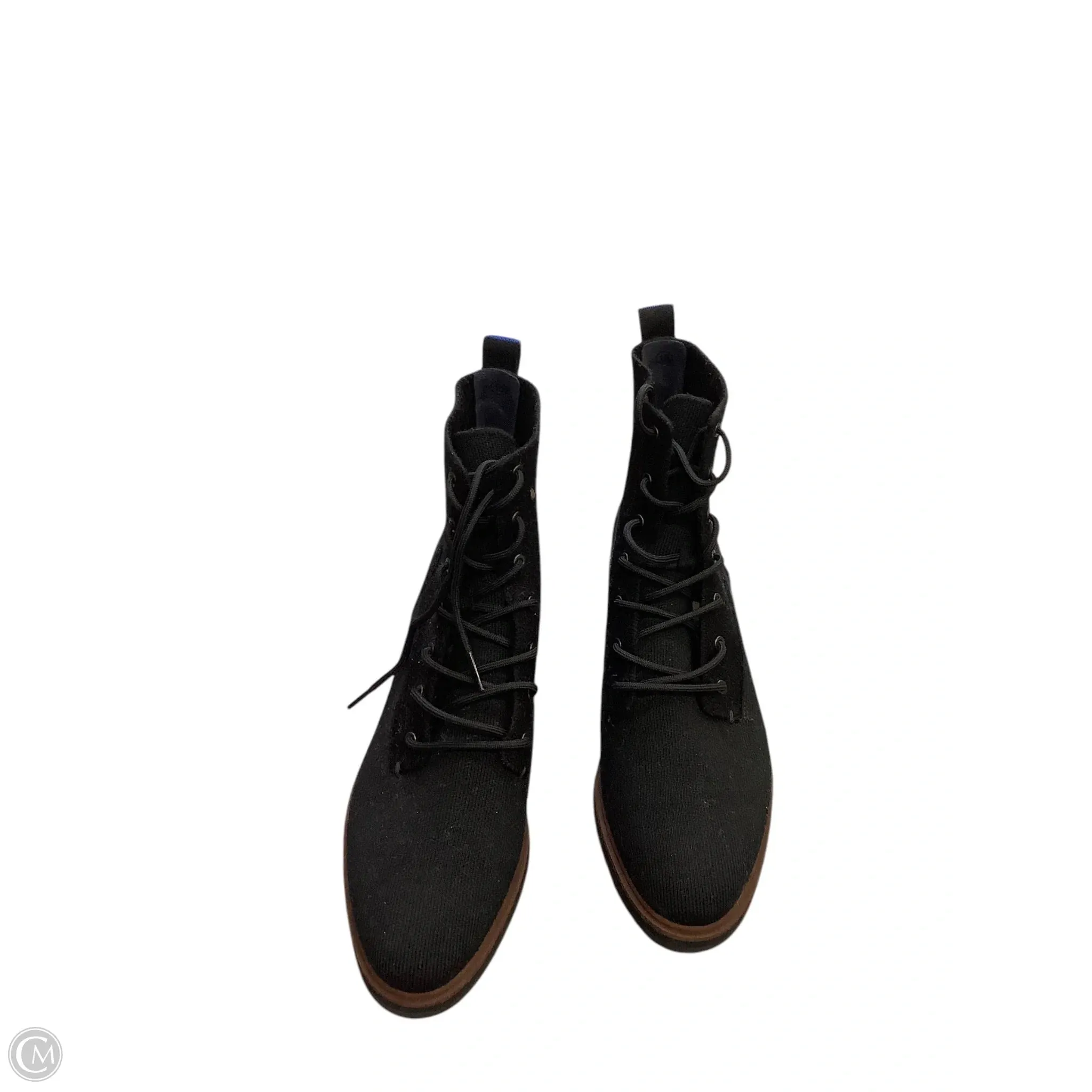 Boots Ankle Flats By Rothys In Black, Size:10