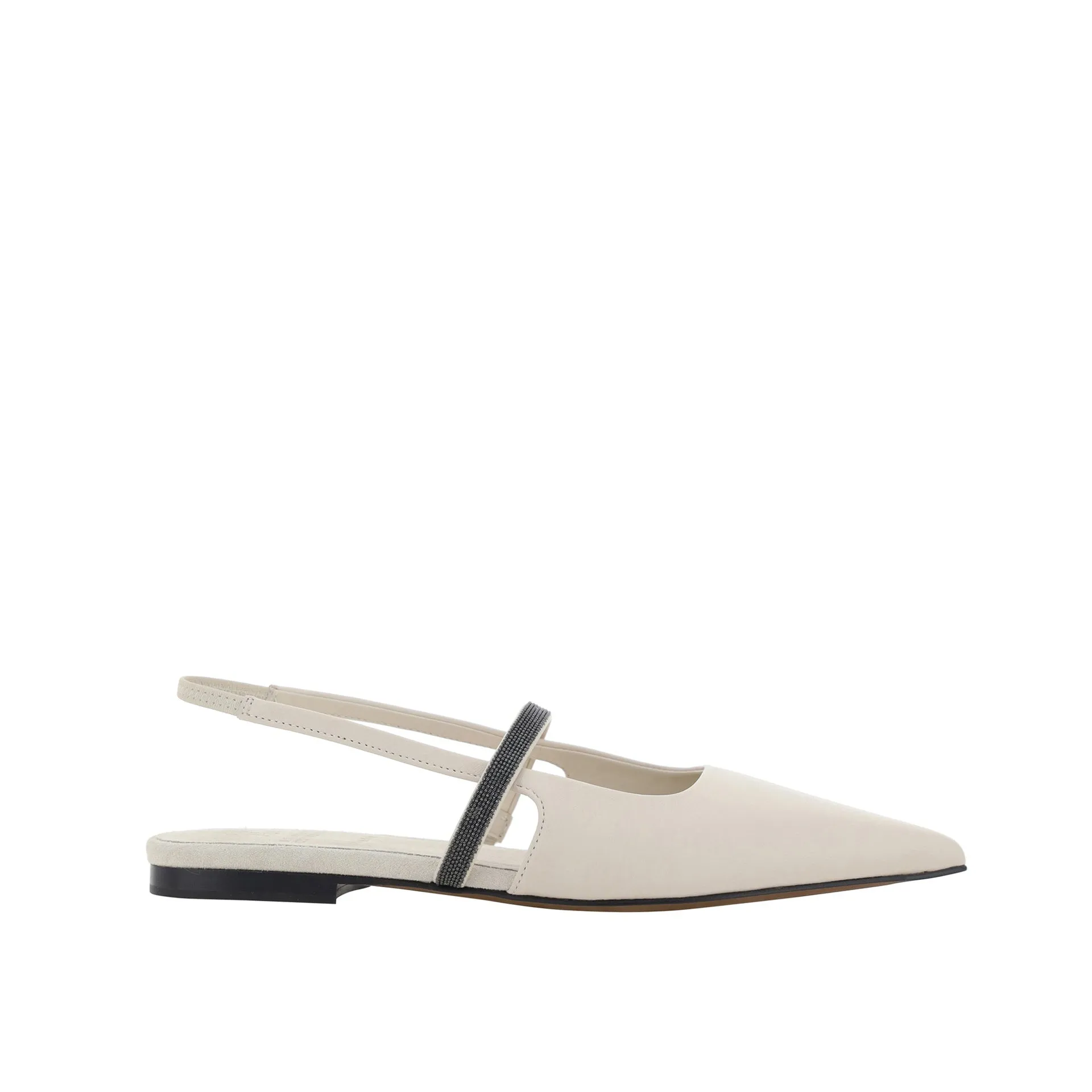 BRUNELLO CUCINELLI Slingback Flats for Effortless Elegance