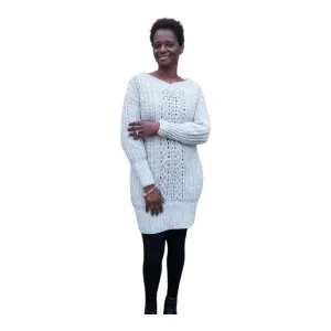 Cable Sweater Dress