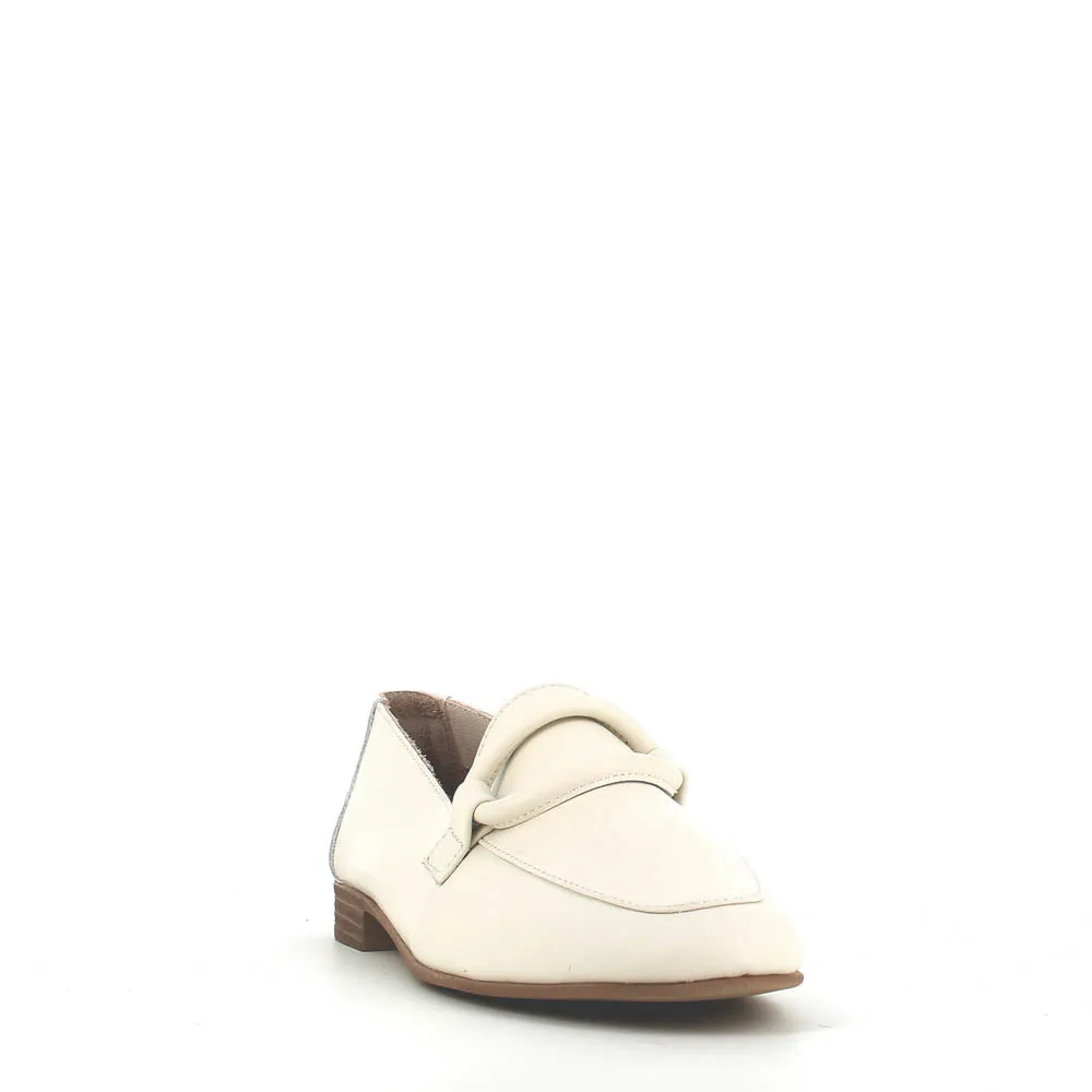 Cinders Edit Soft Leather Loafer Cream