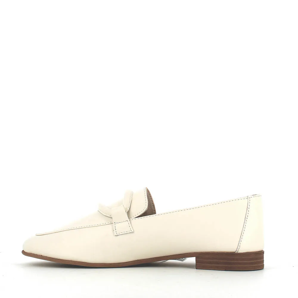 Cinders Edit Soft Leather Loafer Cream