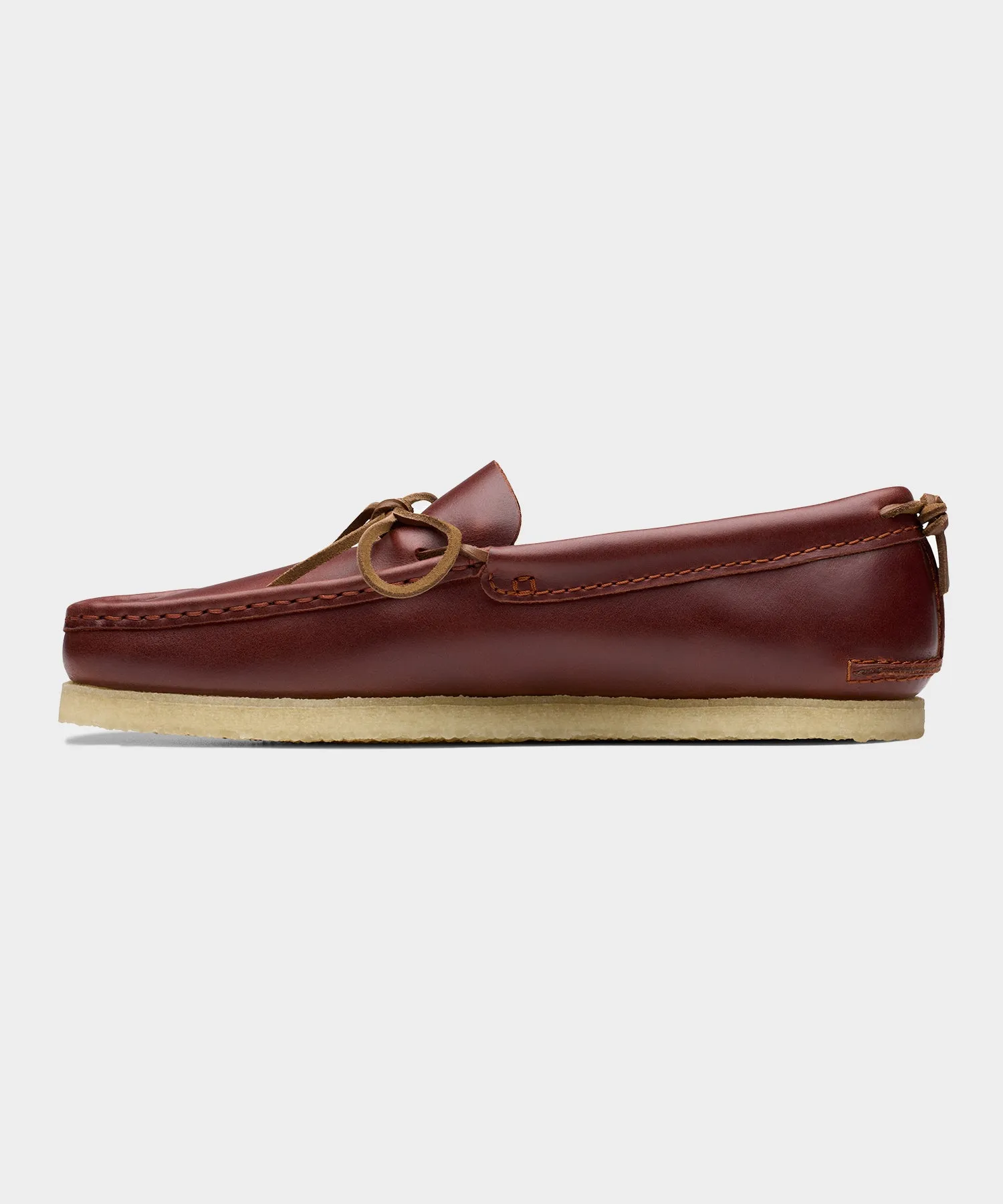 Clarks Godney Mocc in British Tan Leather