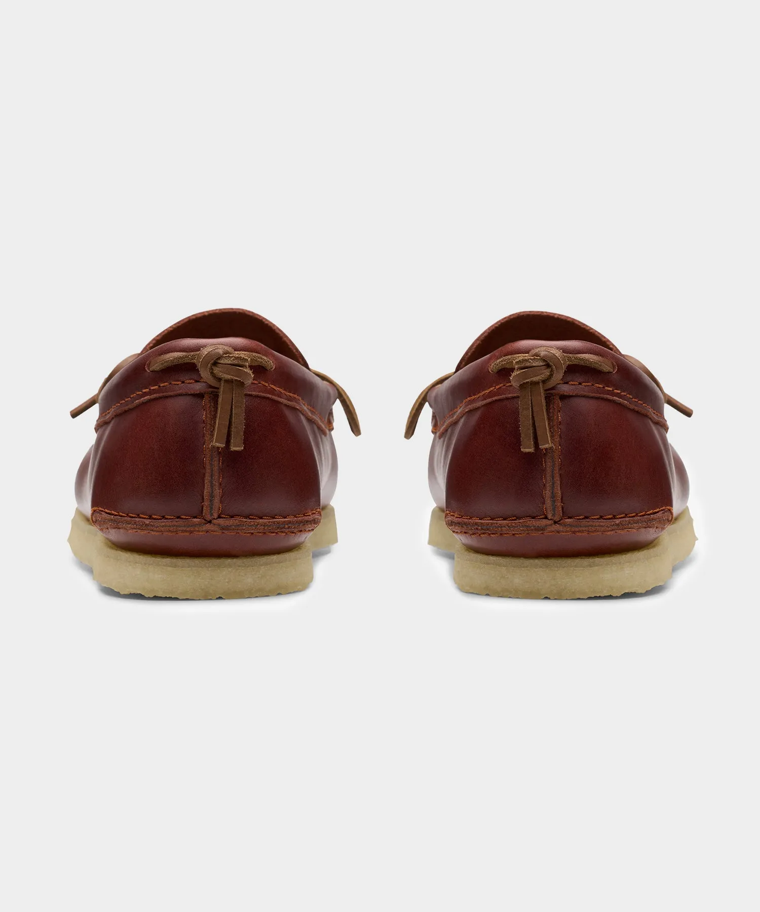 Clarks Godney Mocc in British Tan Leather
