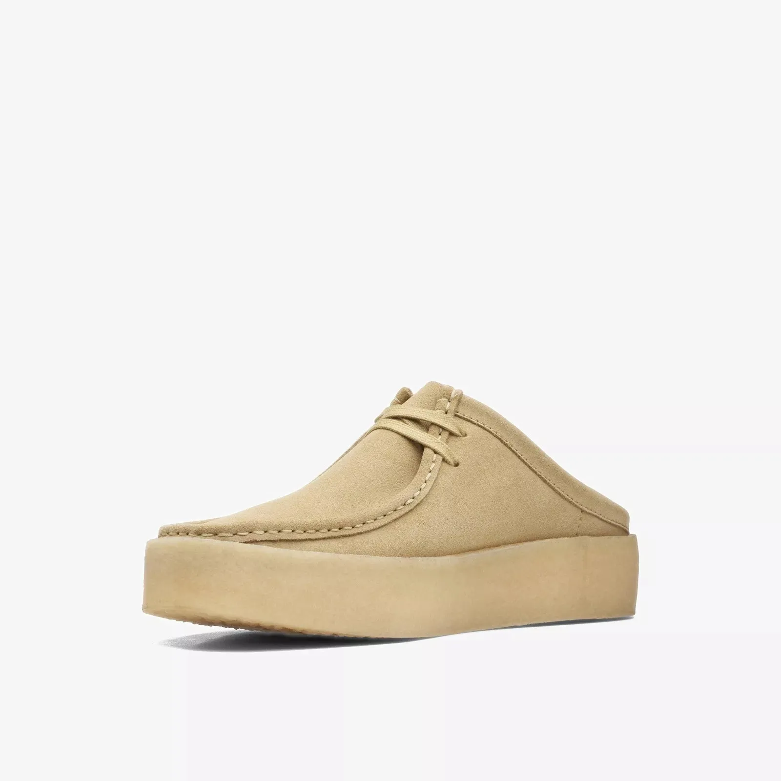 Clarks Men's Wallabee Cup Lo Brown Suede 26169187