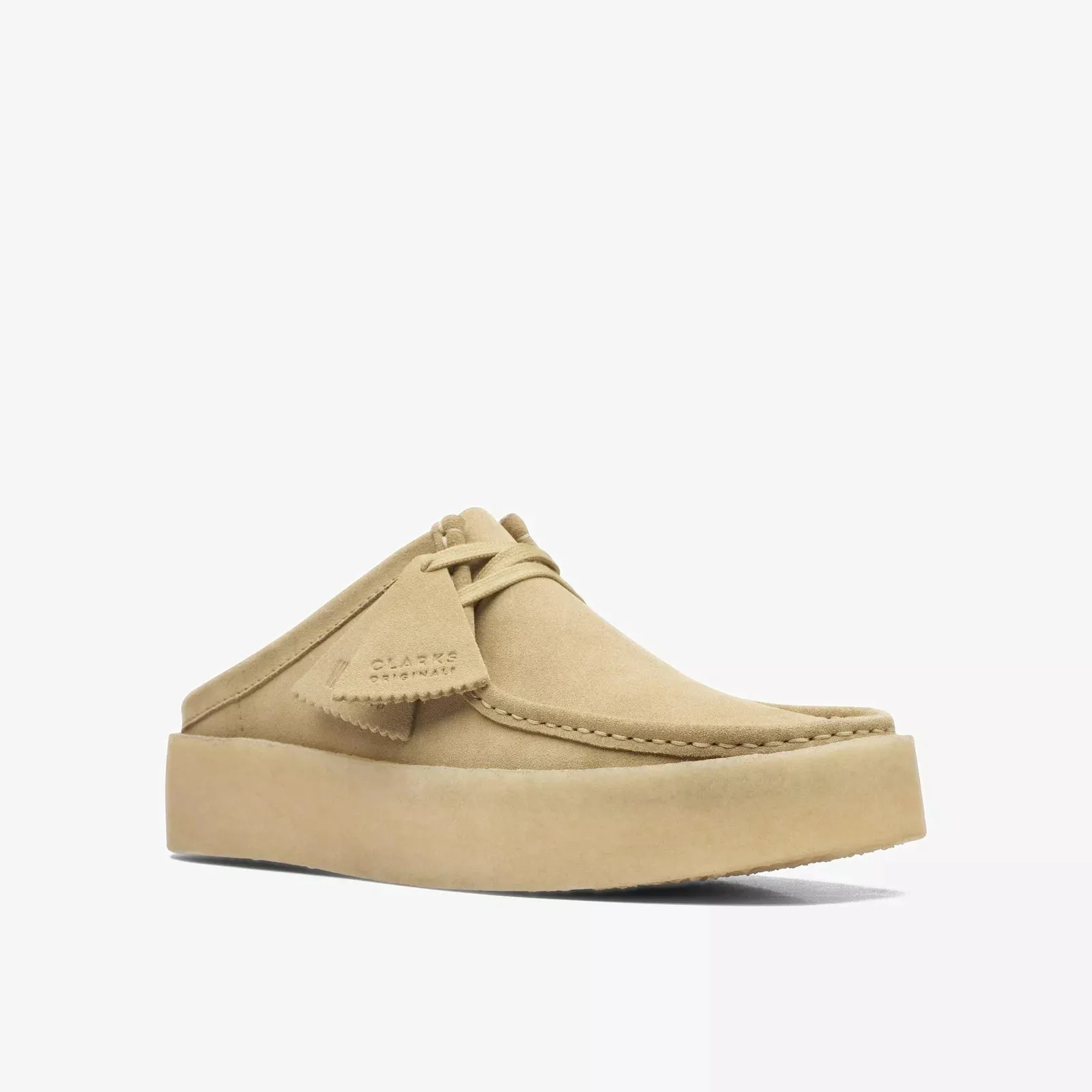Clarks Men's Wallabee Cup Lo Brown Suede 26169187