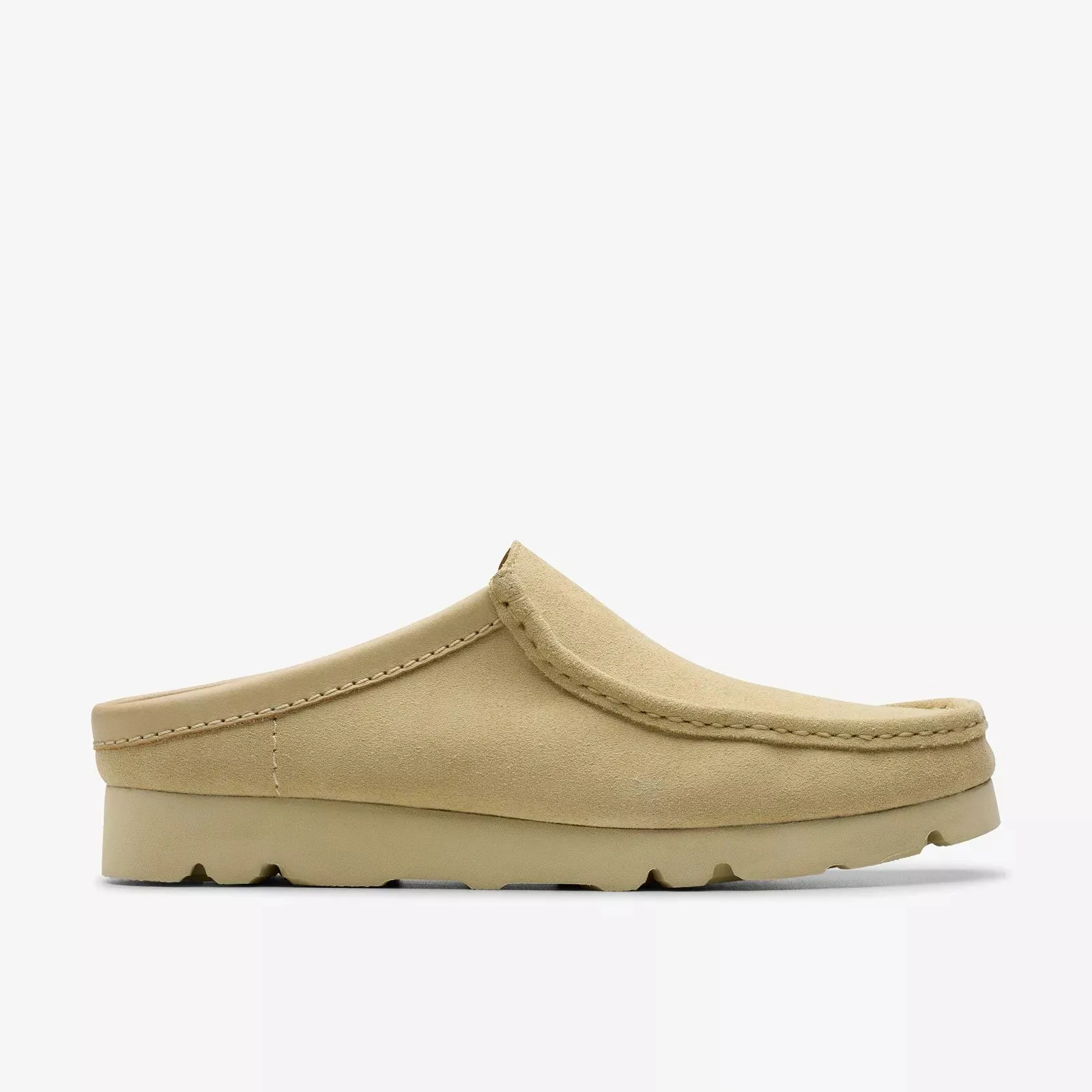 Clarks Men's Wallabee Slip Maple Suede 26180444