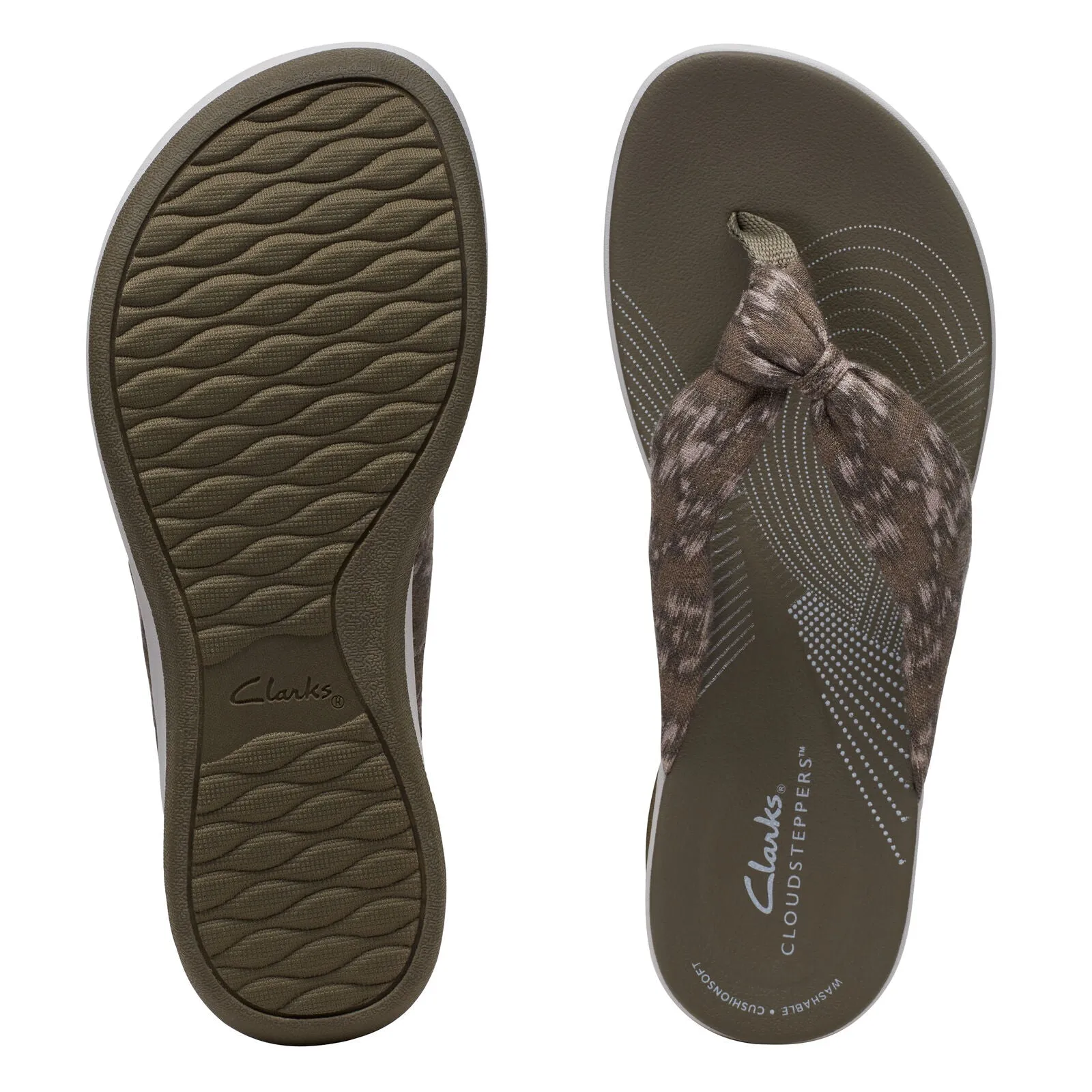 Clarks Women's Arla Glison Olive Interest