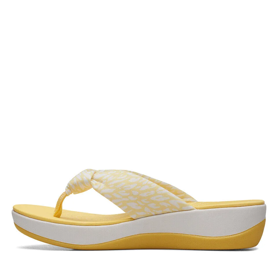 Clarks Women's Arla Glison Yellow Abstract 26169873