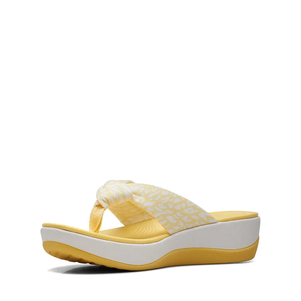 Clarks Women's Arla Glison Yellow Abstract 26169873
