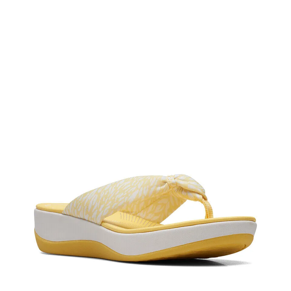 Clarks Women's Arla Glison Yellow Abstract 26169873