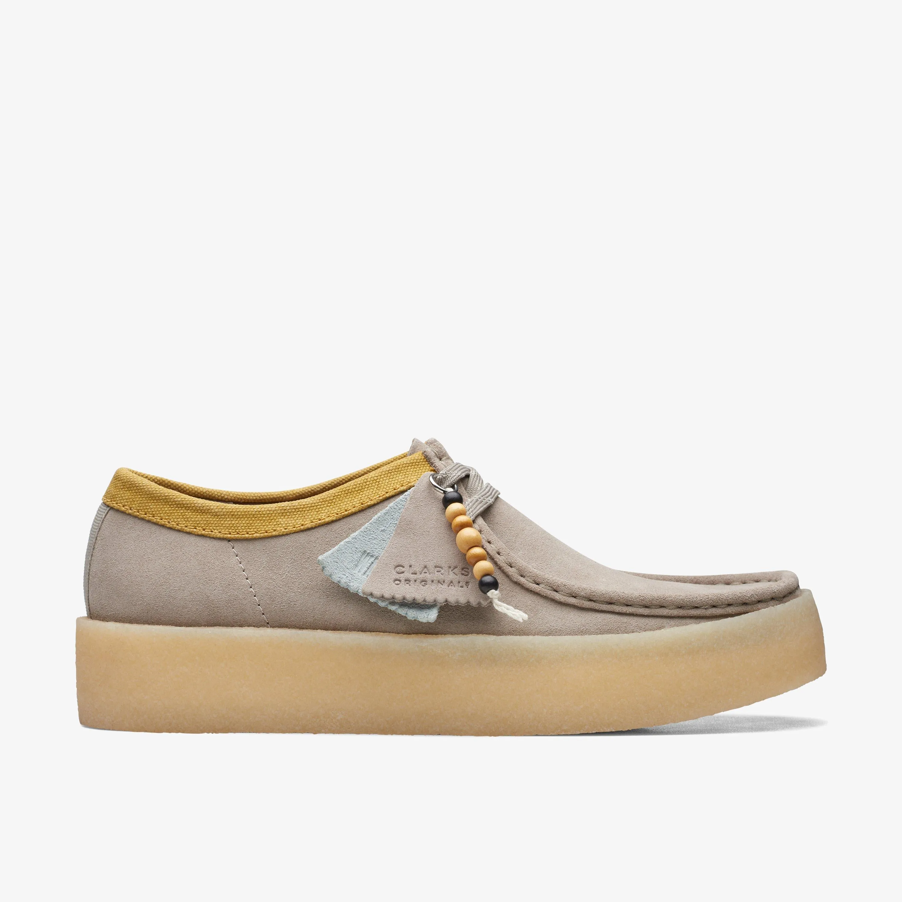Clarks Women's Wallabee Cup Beige 26170043