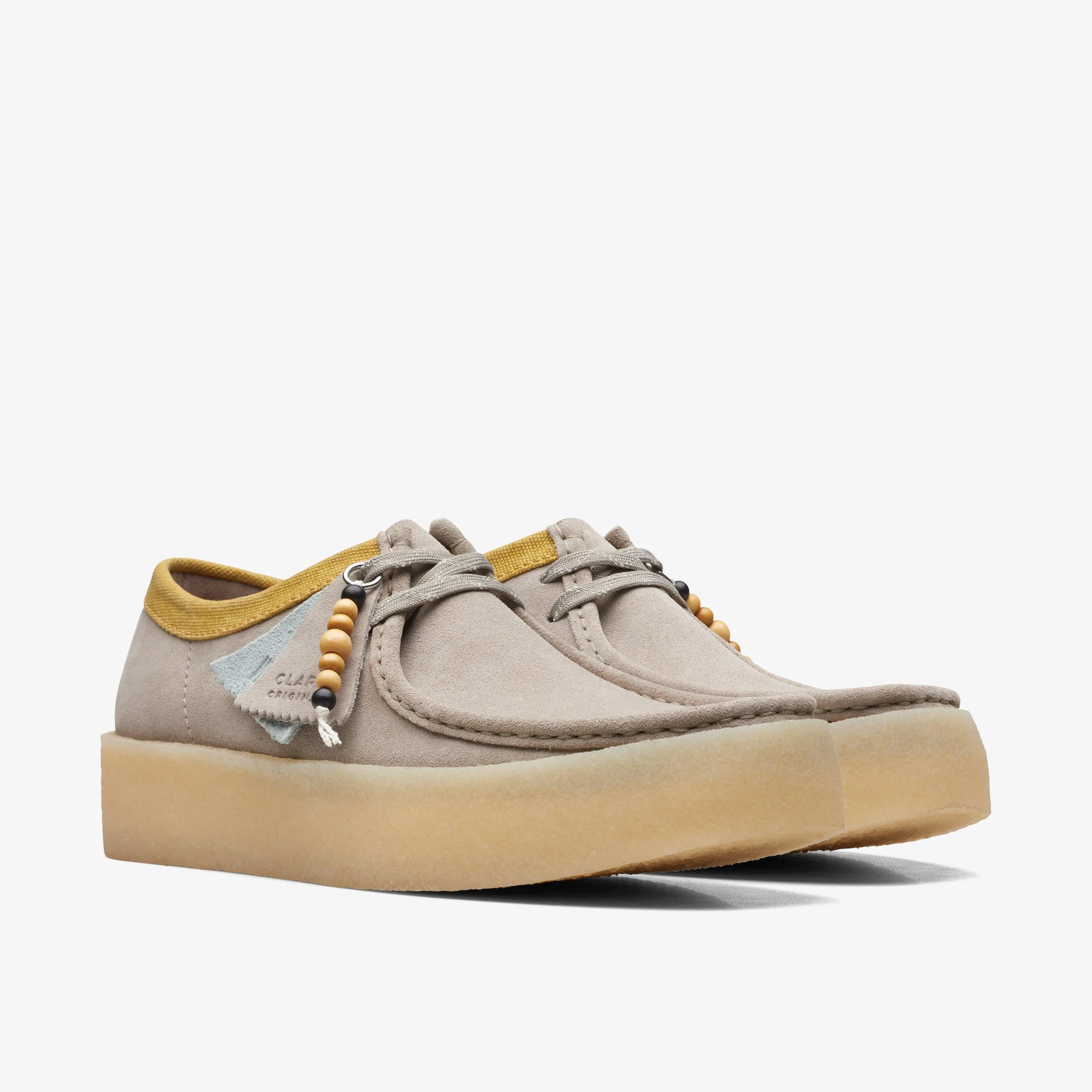 Clarks Women's Wallabee Cup Beige 26170043