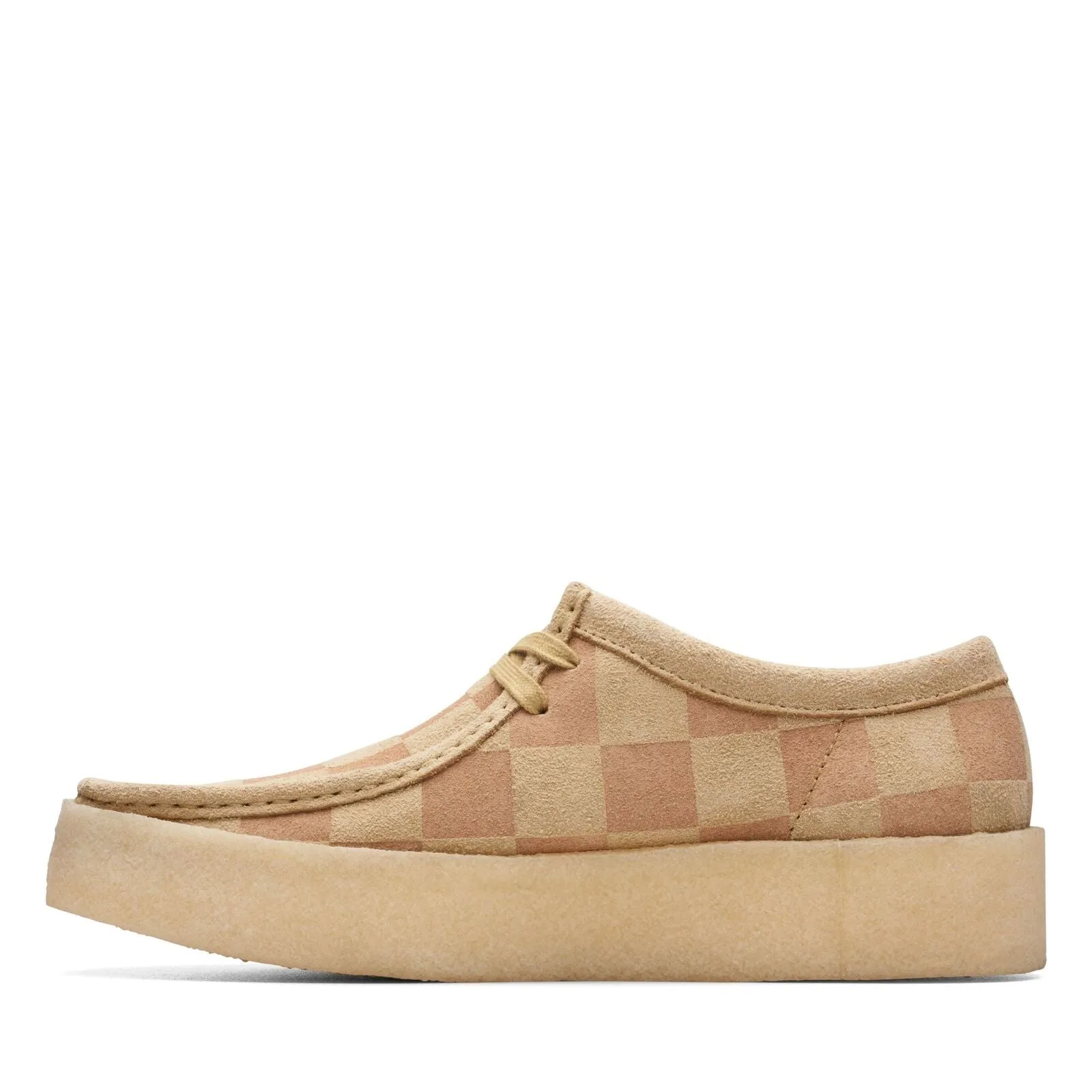 Clarks Women's Wallabee Cup Maple Check 26174518