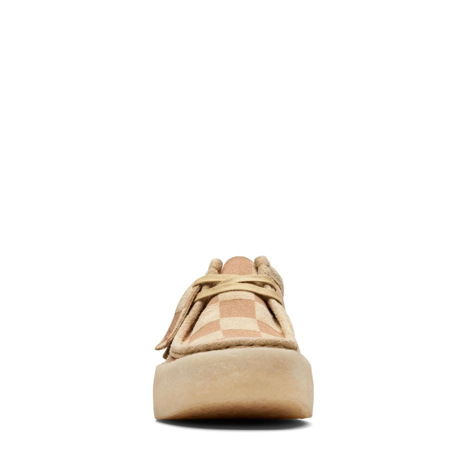 Clarks Women's Wallabee Cup Maple Check 26174518