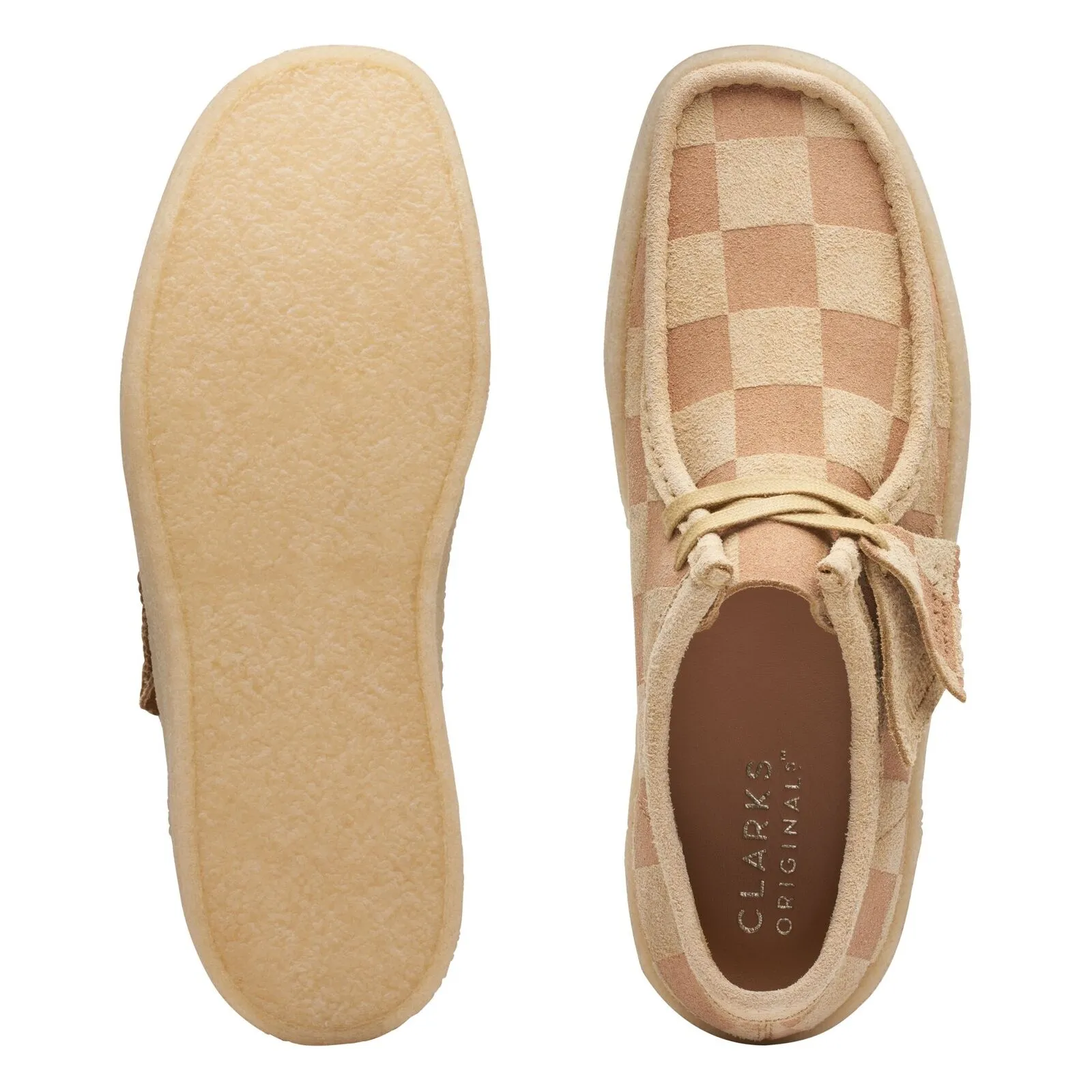 Clarks Women's Wallabee Cup Maple Check 26174518