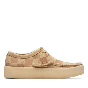 Clarks Women's Wallabee Cup Maple Check 26174518