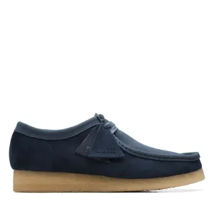Clarks Women's Wallabee Cup Navy Cord 26174005