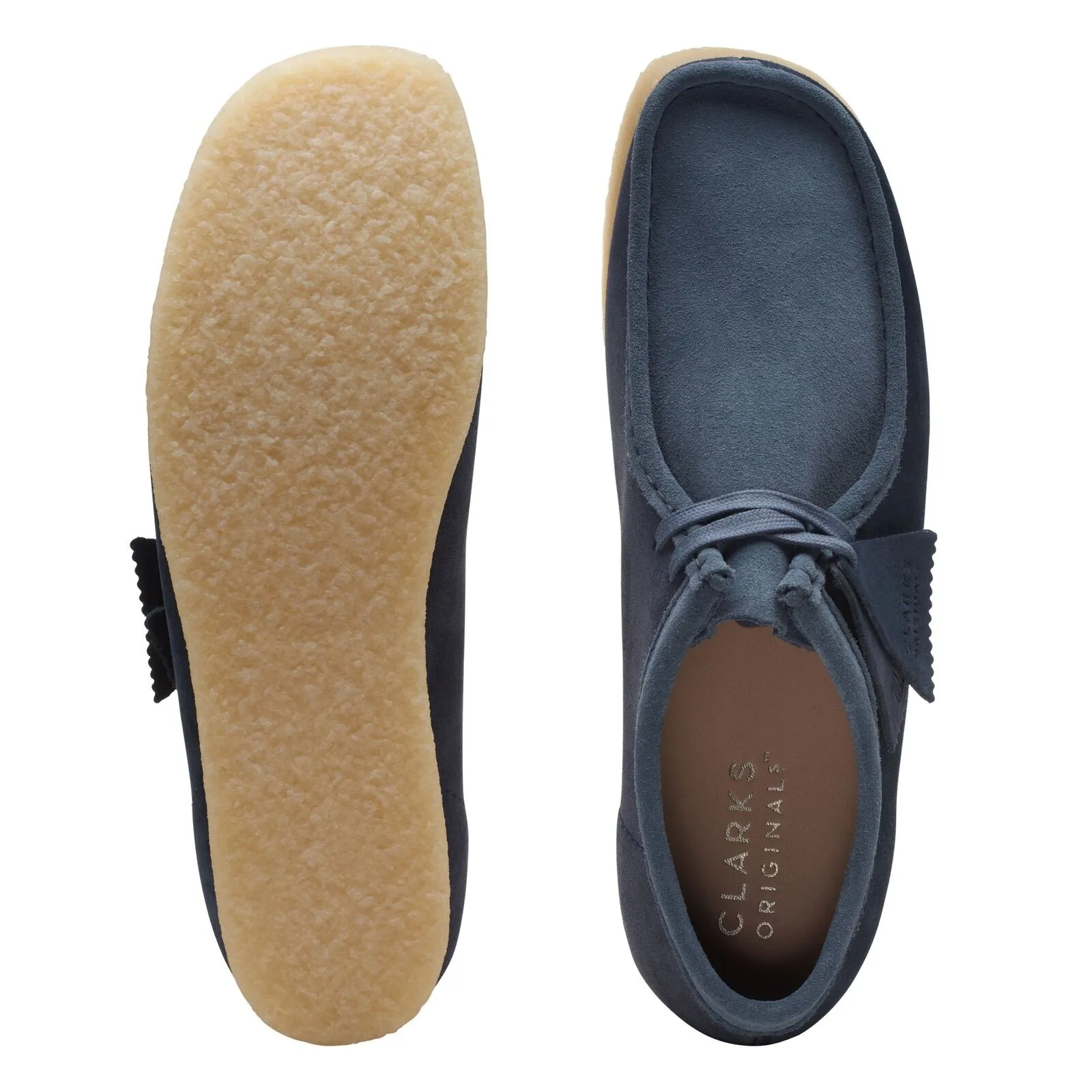 Clarks Women's Wallabee Cup Navy Cord 26174005
