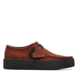 Clarks Women's Wallabee Cup Rust Suede 26173658