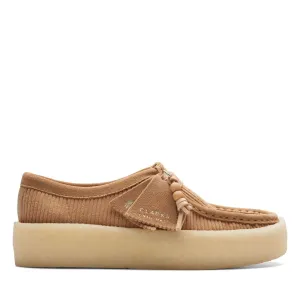 Clarks Women's Wallabee Cup Tan Cord 26174006