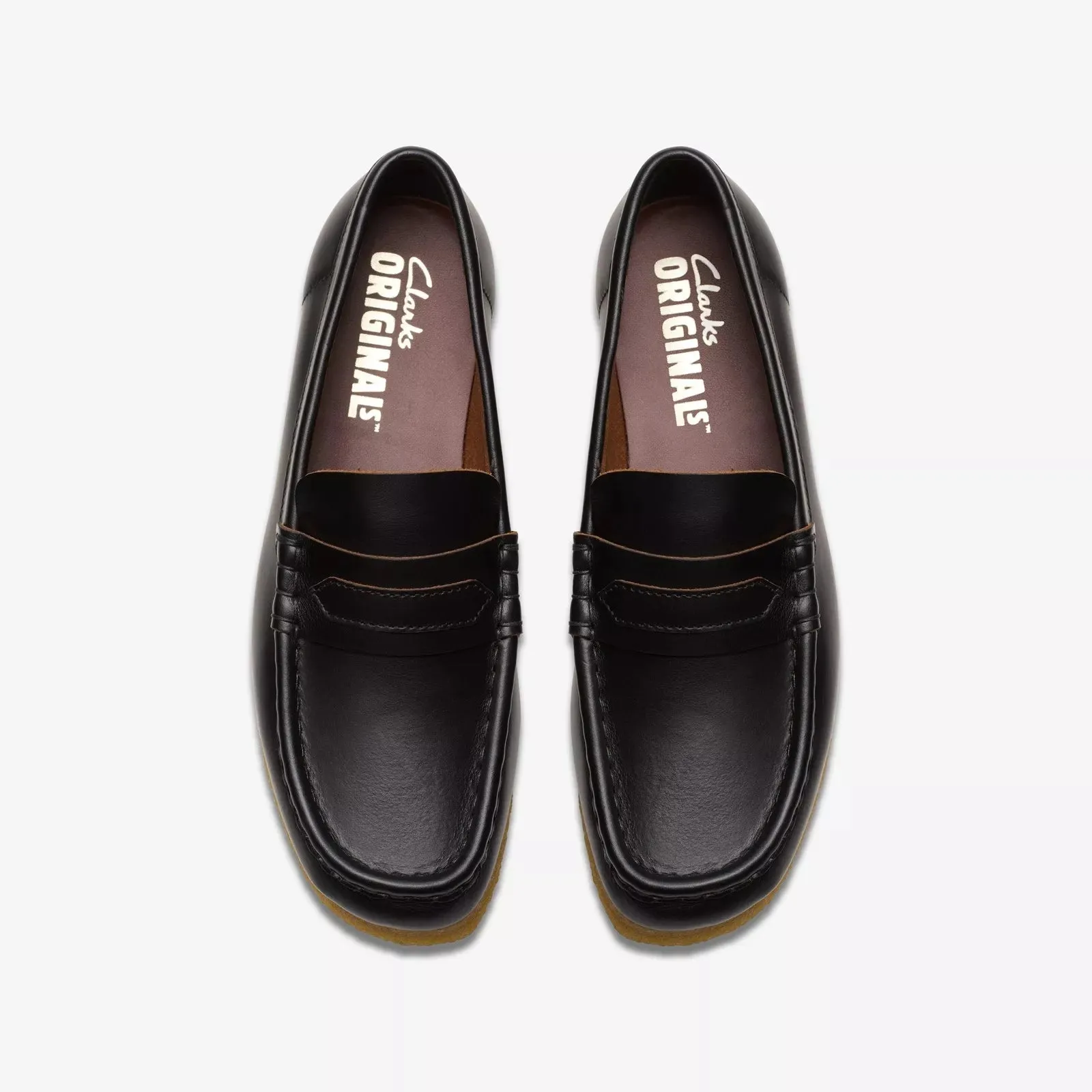 Clarks Women's Wallabee Loafer Black 26177721
