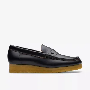 Clarks Women's Wallabee Loafer Black 26177721
