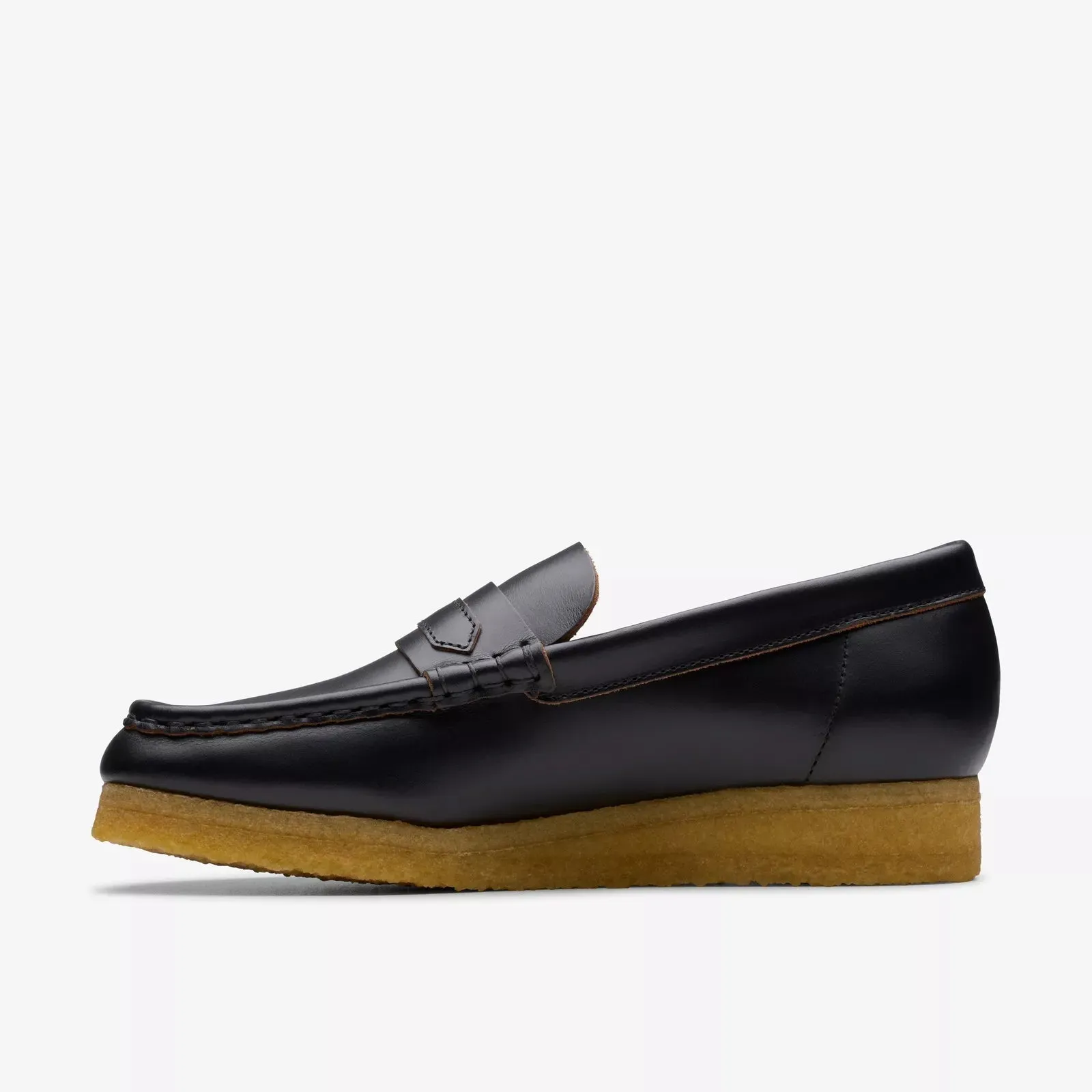 Clarks Women's Wallabee Loafer Black 26177721
